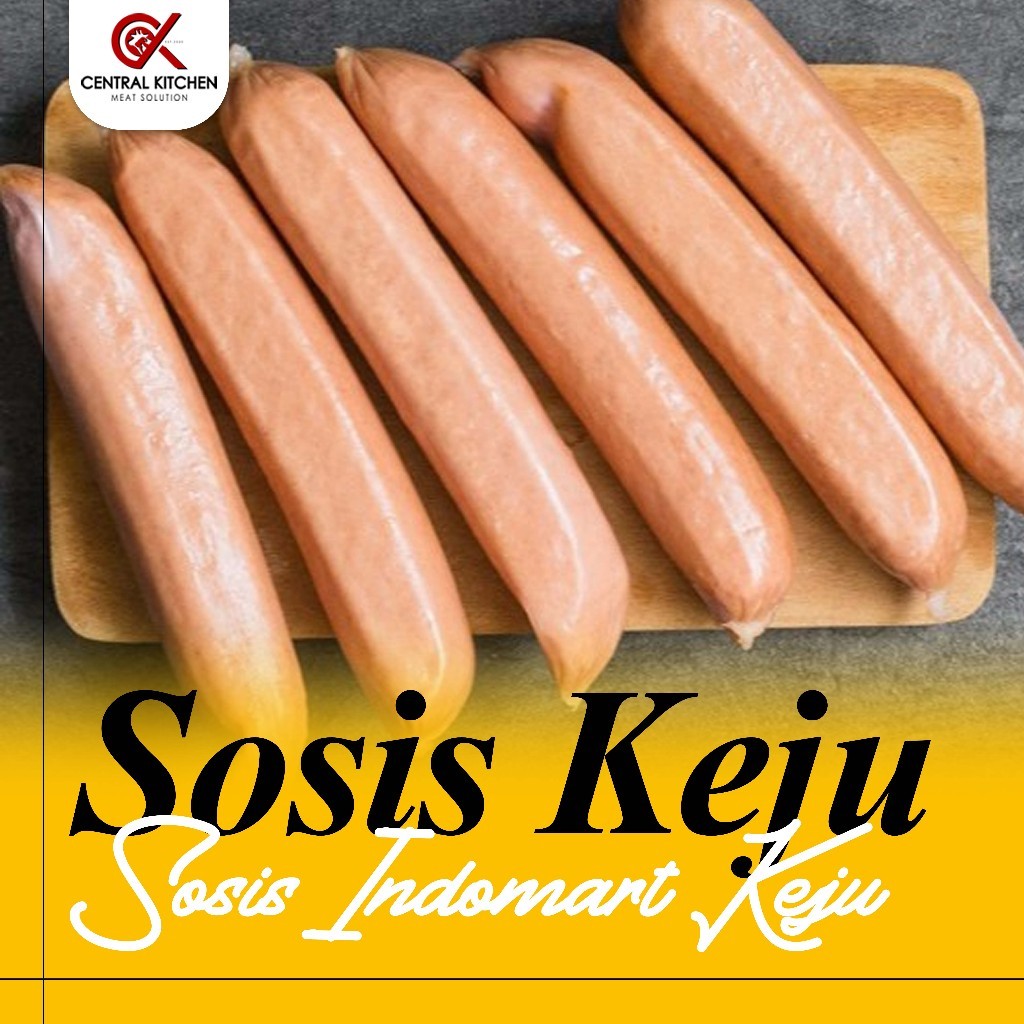 Melt Bites|| Sosis Indomaret Keju Premium 1KG Halal Ayam Sapi