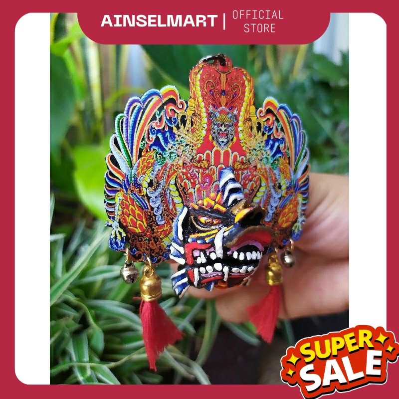 barongan KUCINGAN DEVIL miniatur gantungan kunci souvenir GK