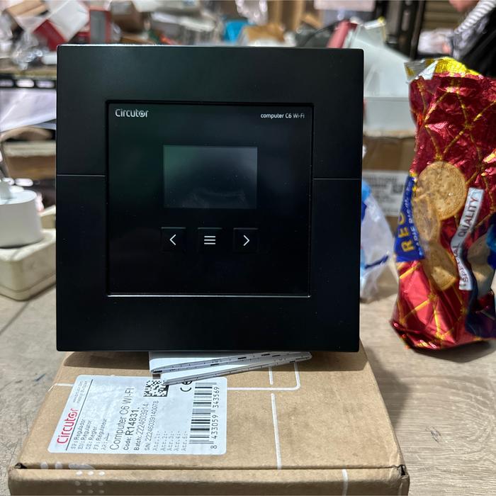 circutor power factor regulator 6 step computer C6 WI-FI