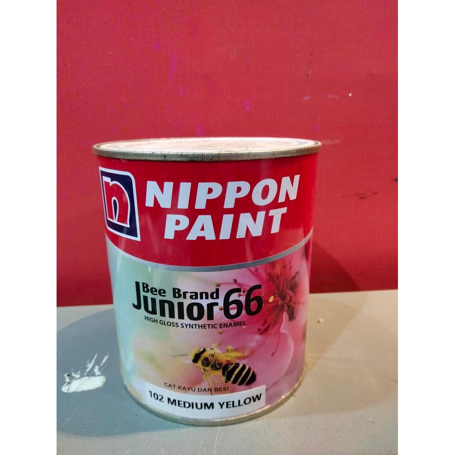 CAT MINYAK KAYU BESI NIPPON PAINT BEE BRAND JUNIOR 66