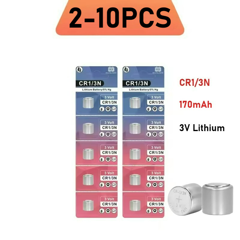 CR13N 3V Lithium Battery 170mAh  Replace DL13N  CR13N  CR13N  for Canon M6 M7 Camera, Dog Bark Colla