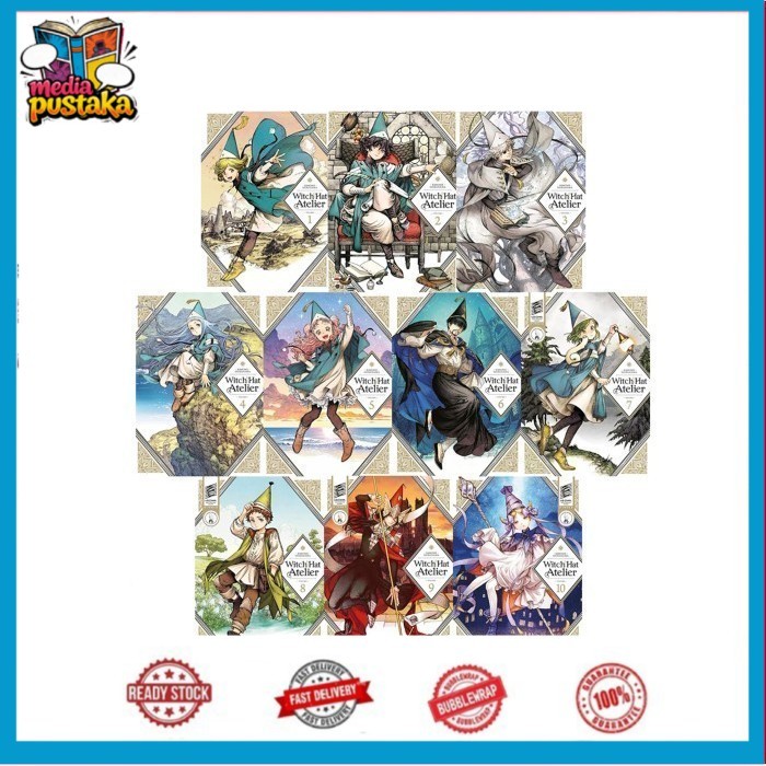 Witch Hat Atelier, 13 Book Series (English)