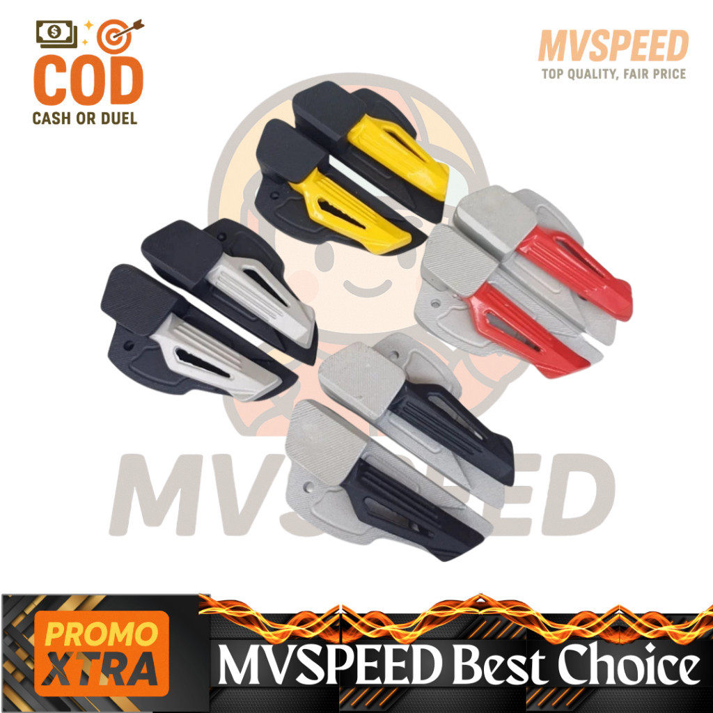 Footstep Vespa Matic Footstep Vespa Primavera Bahan Alumunium