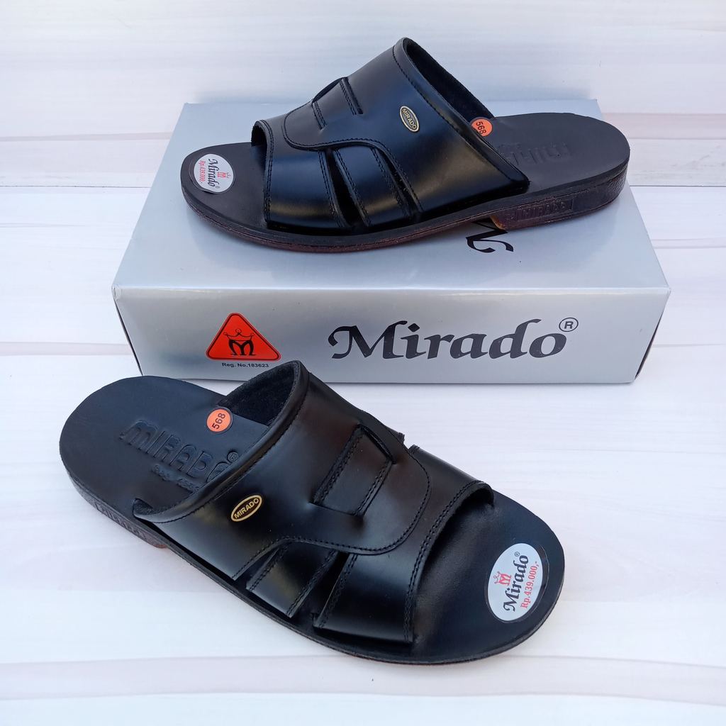 mirado 568 sandal slide pria kulit classic series sandal slide pria mirado kulit sapi sandal pria ca