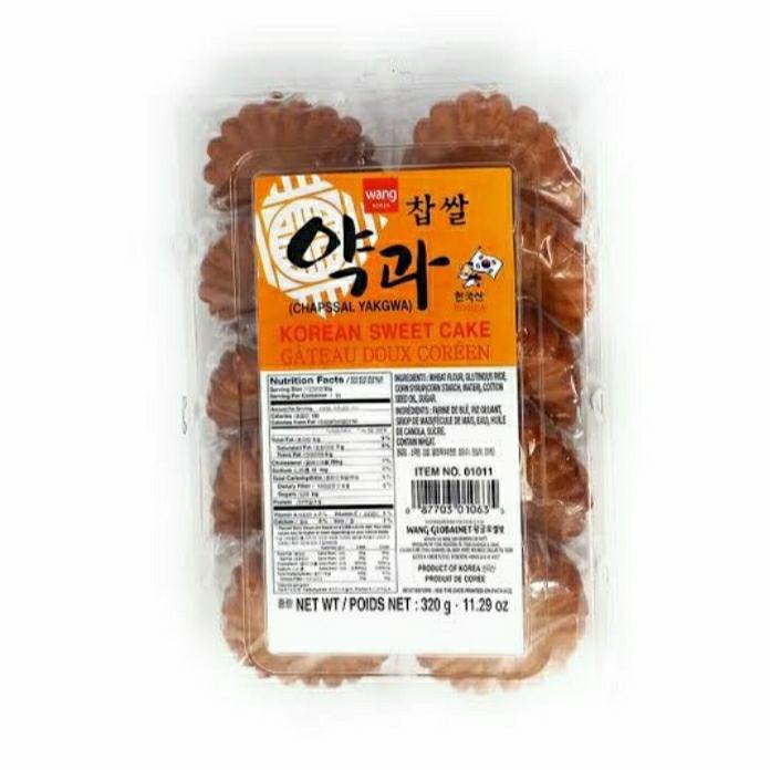 wang Korean sweet Cake / Chabsal Yakgwa 320gram