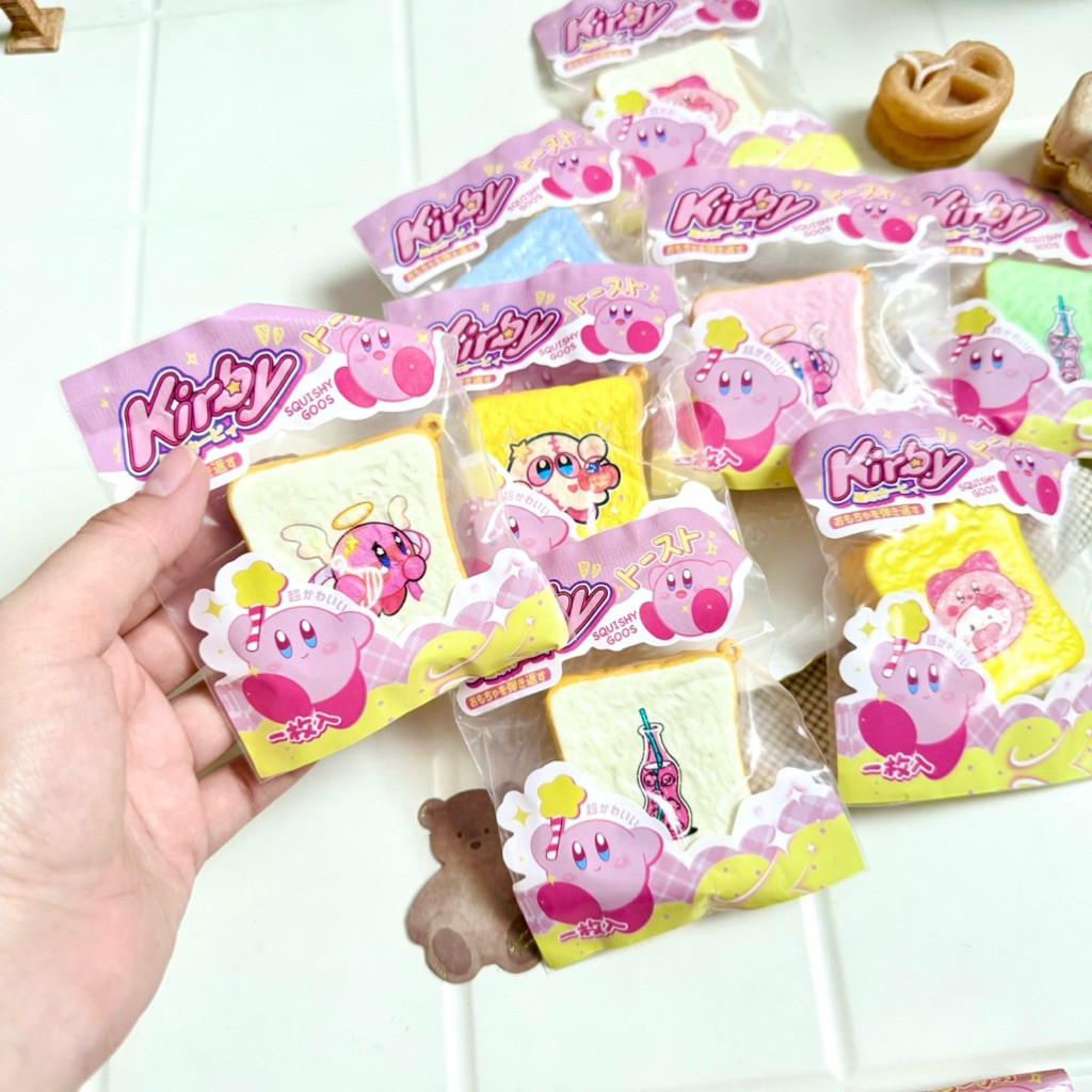 MURMER MOMOCUPPY kirby mini toast squishy super cute & soft