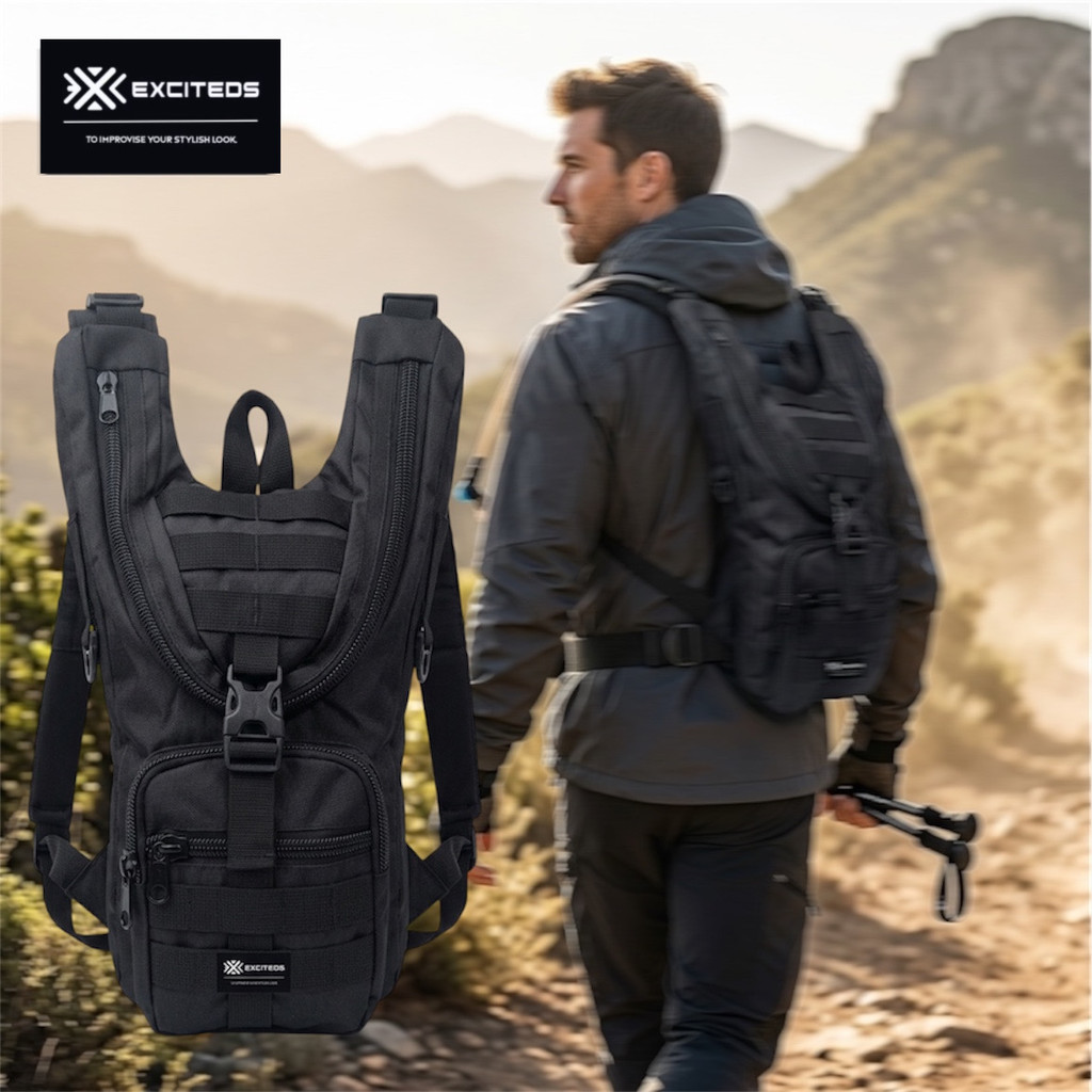 Tas Ransel Trail Motocross Army Tactical Pria Tas Ransel Olahraga Sepeda Camo