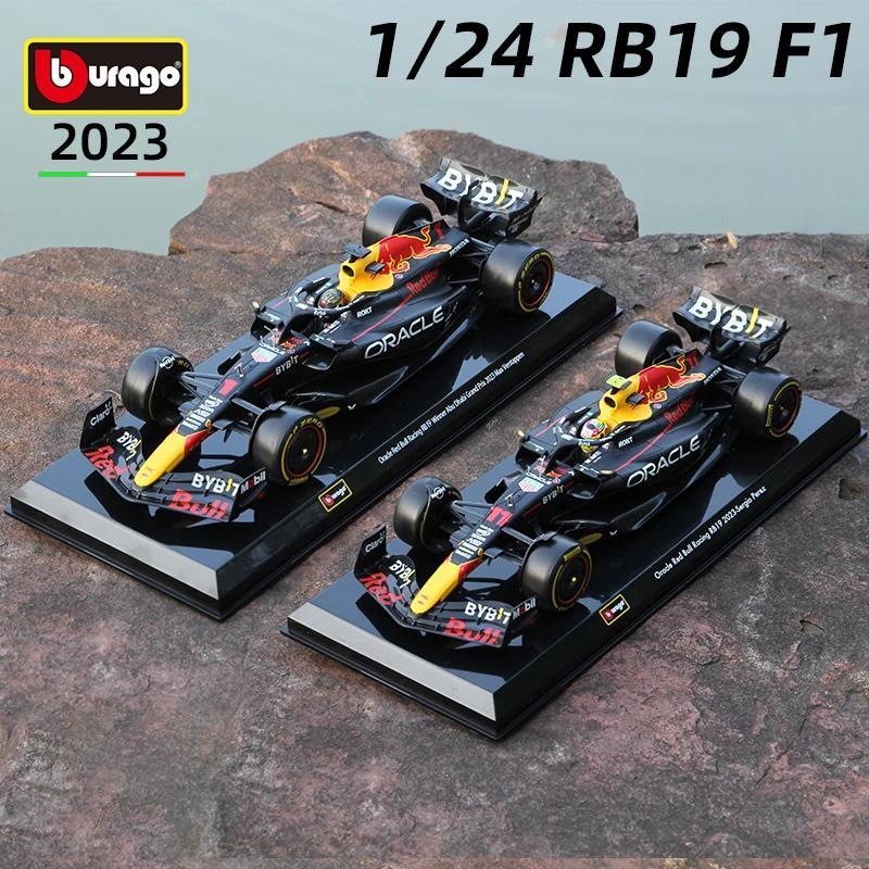 Bburago 1:24 RedBull RB19 Alloy Car Model F1 Racing 2023 Vehicles Toys ecast Voiture Gift Red Bull R