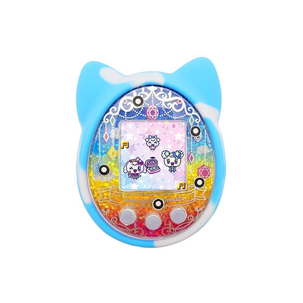 Soft Silicone Comprehensive Protection Case with Lanyard Waterproof Cartoon Cat Shaped Scratch Proof