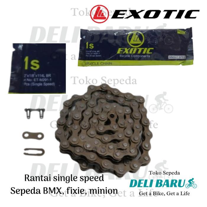 Ready Exotic Rantai single speed sepeda BMX fixie minion