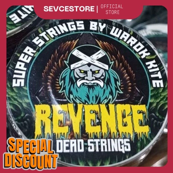 Gelasan Super Strings By Warok Kite Revenge Senar Matot Putih SL