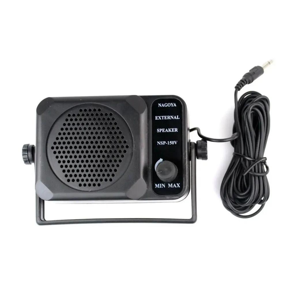 NSP-150V Mini Ham CB Rao External Speaker for Yaesu Kenwood ICOM Motorola Car Mobile Rao Compatible 