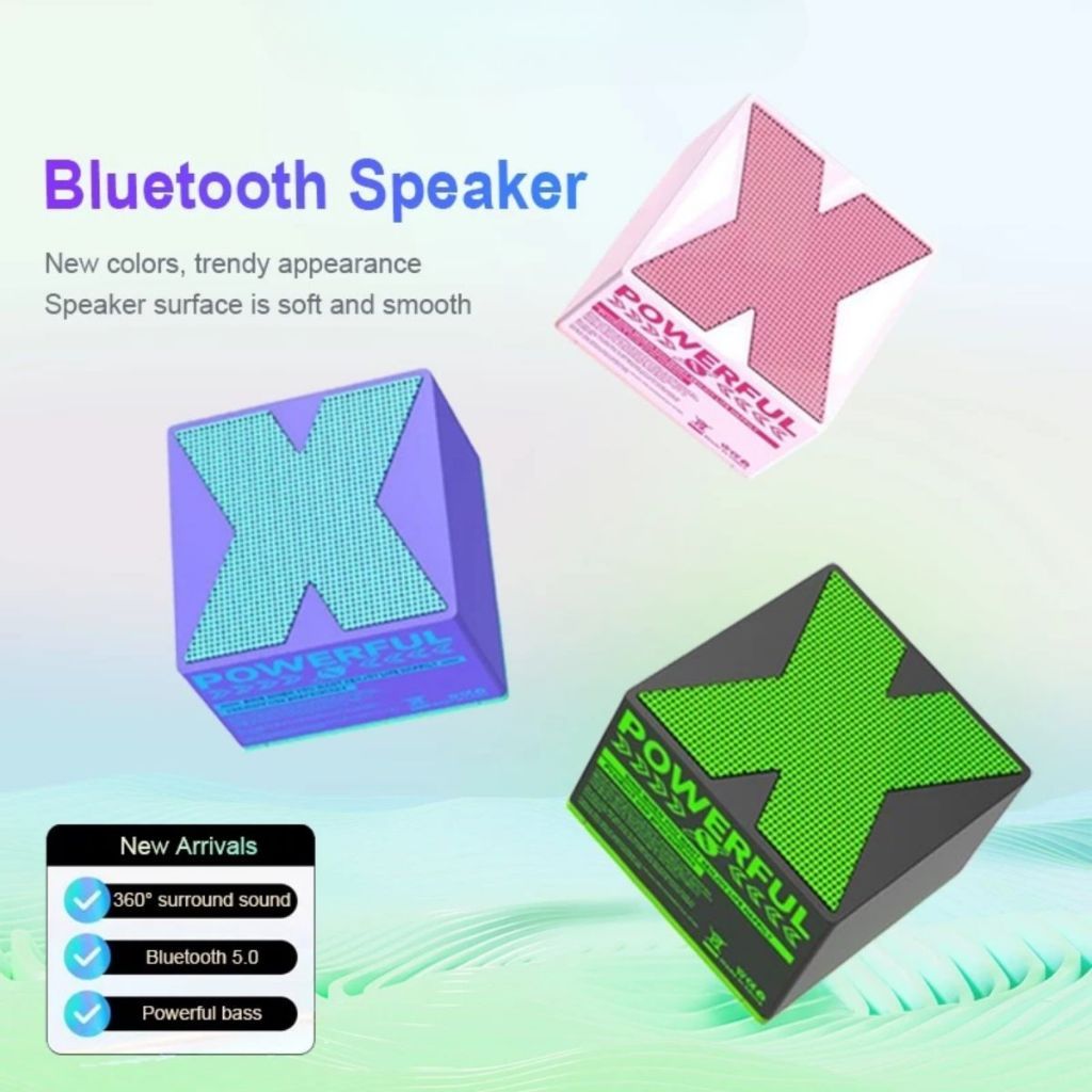 Speaker X1 Mini Wireless Portable Audio Bass Hifi