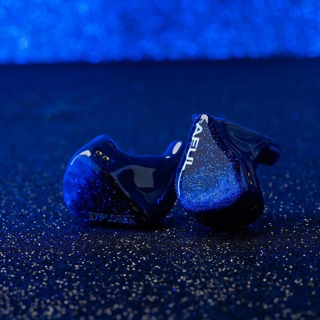 AFUL Explorer 1DD+2BA Hybrid In-Ear Monitors Wired Auophile Earphone Hybrid Driver Sport HiFi Headph