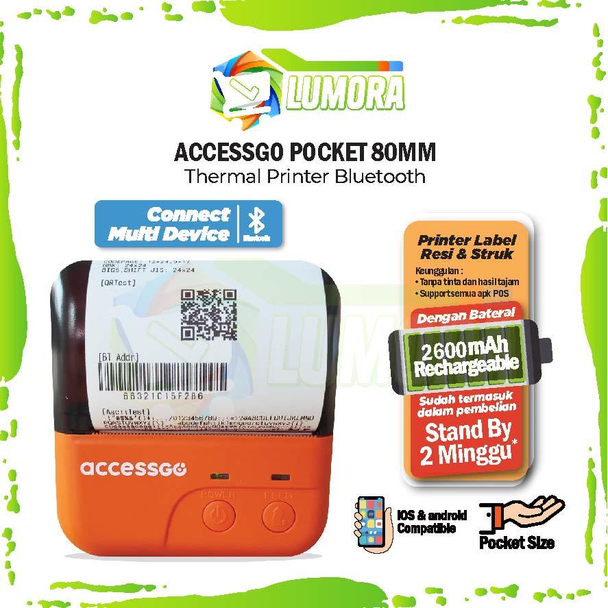 Printer Thermal 80mm Bluetooth accessgo