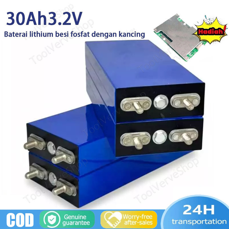 Baterai Lifepo4 3.2V 30Ah Elektrik Baterai Lithium LIFEPO4 DISCHARGE CAPACITY TEST PROVE Baterai Lit