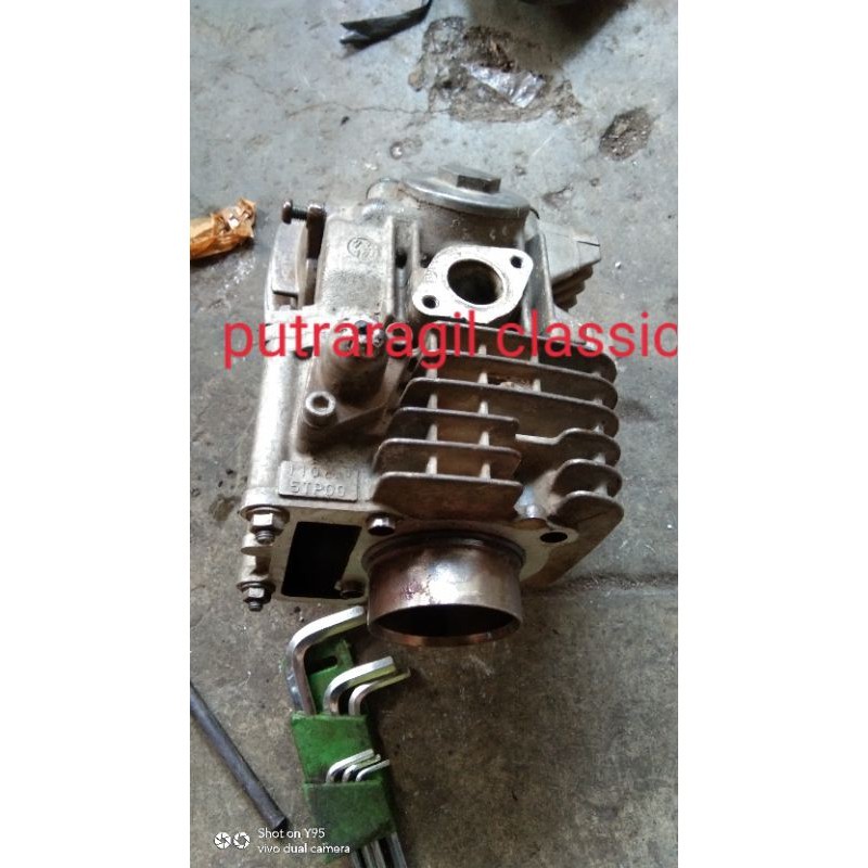 BURING KOP BLOCK KOP CYLINDER HEAD BURING KOP YAMAHA JUPITER Z 5TP VEGA R NEW ORIGINAL