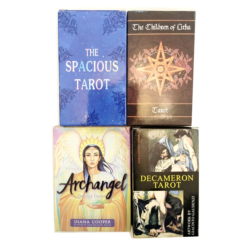 English version of Tarot cards, board game cards, Oracle Cards, Tarot, oracle cards