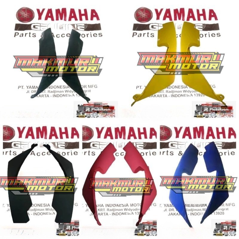 COVER BAWAH LAMPU R15 VVA V3 ORIGINAL YAMAHA