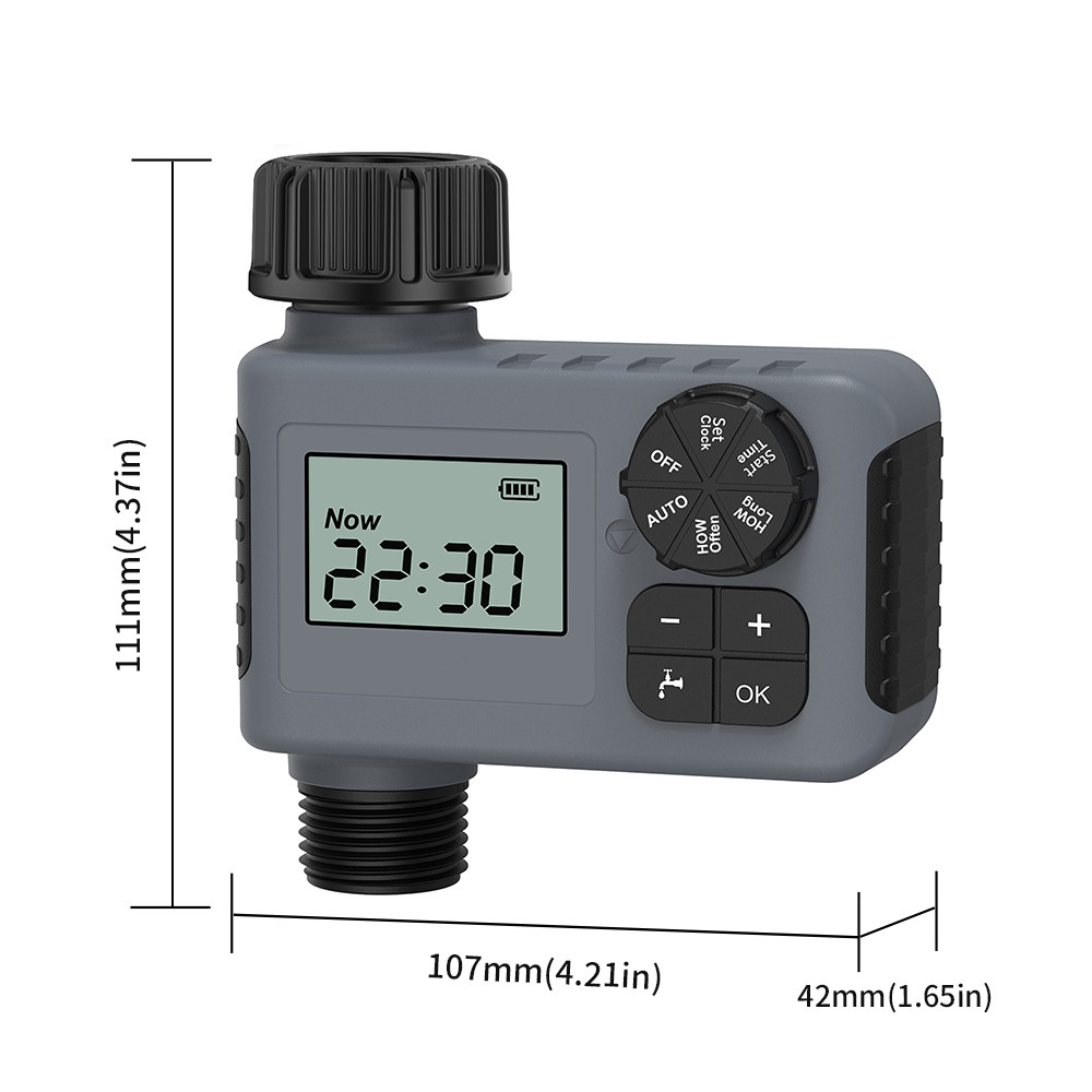TNCE 12Outlet Automatic Irrigation Programmer Automatic Irrigation Timer Watering System Garden Wate