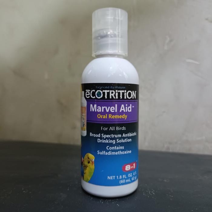 MARVEL AID ORAL REMEDY ECOTRITION 60 ML OBAT SEGALA PENYAKIT BURUNG KICAU