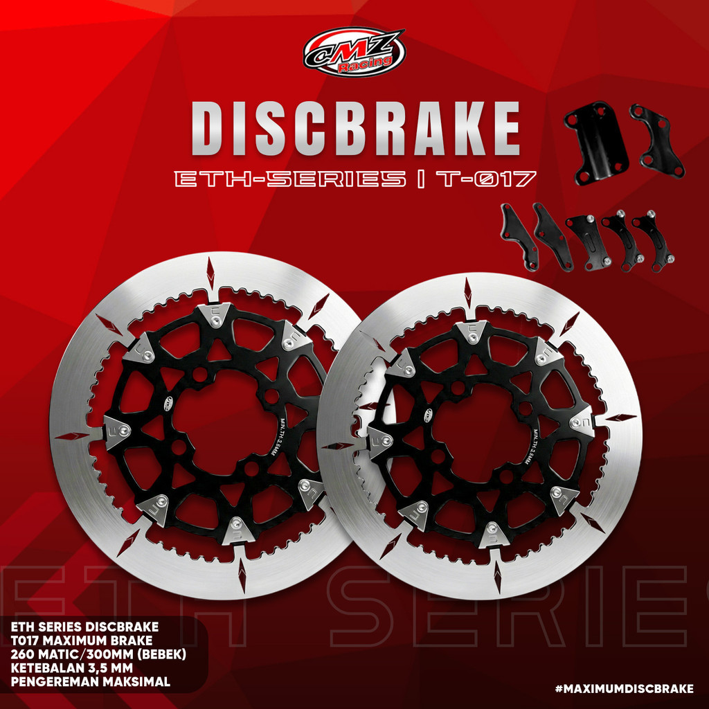 Piringan Cakram ETH Series 300/260MM 3.5MM | Jupiter MX Beat Vario Scoopy Mio