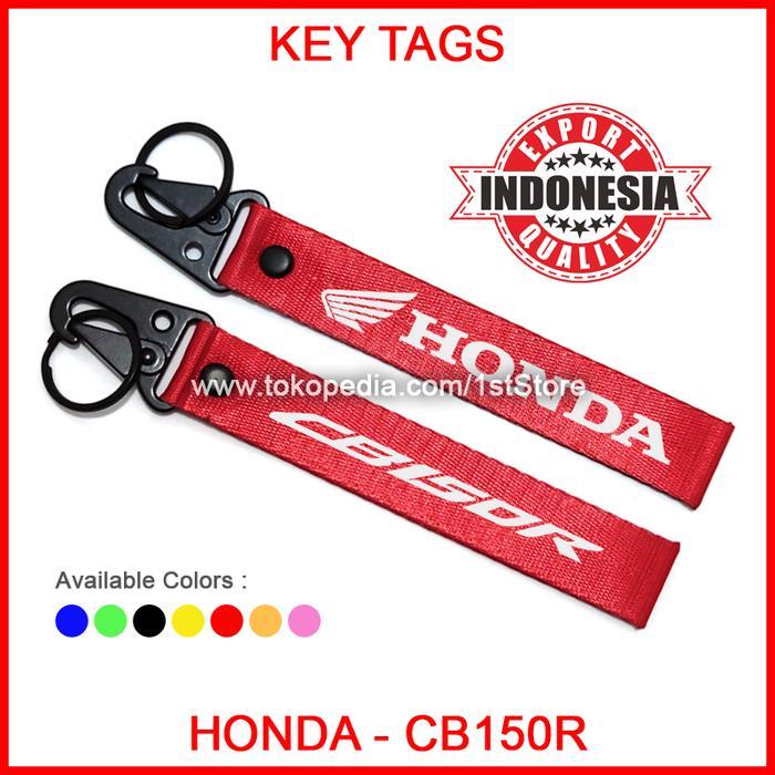 PROMO Gantungan Kunci Honda CB150R Keychain Logo Motor CB 150R 150 R Old New - Merah