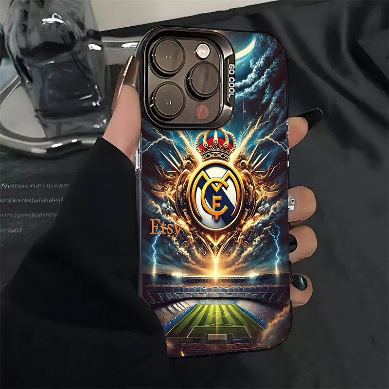 Casing Simbol Real Madrid Dengan Stadion Cocok Untuk Redmi 9A 12C 10C 9T 10 Prime 10X 9c NFC 9i 9AT 