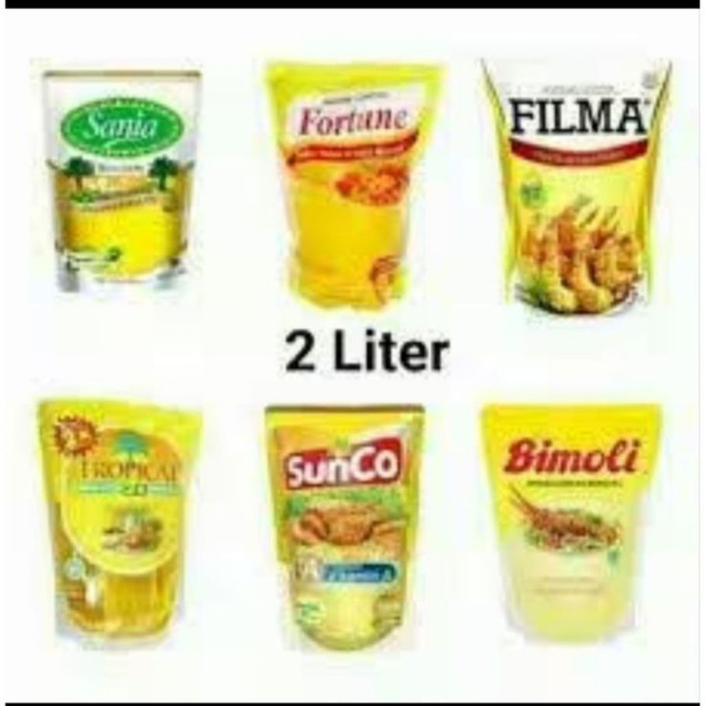 [DSS]  Minyak Goreng 2 Liter.SANIA.SUNCO.FILMA