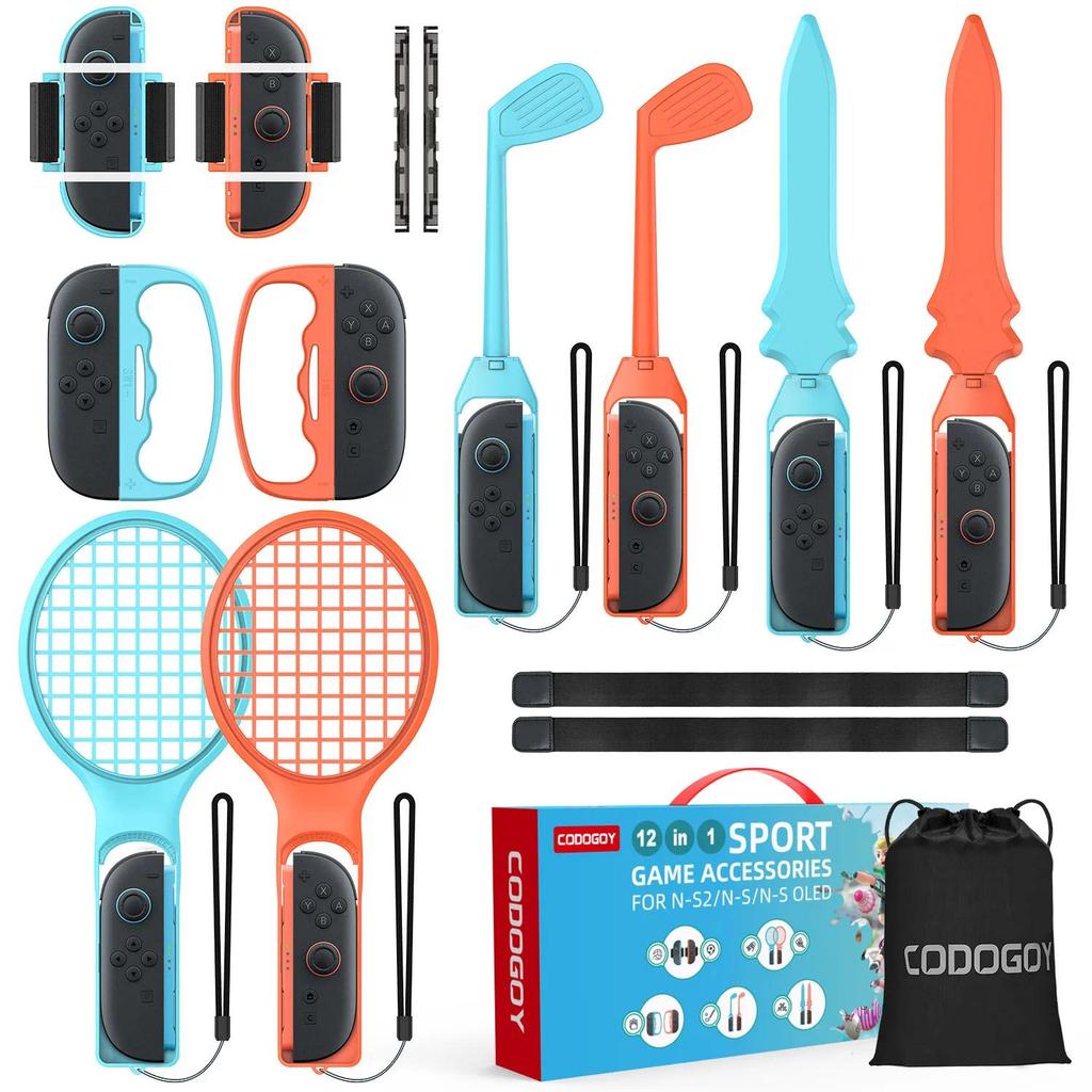 Nintendo Switch 2 Accessories Kit for Nintendo Switch 2 Sports Family Accessories Kit Compatible wit
