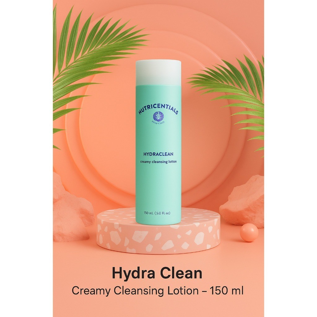 [ GLOW MART ] Pembersih Wajah Nu Skin Nutricential HydraClean Creamy Cleansing Lotion NUS Skin - 150