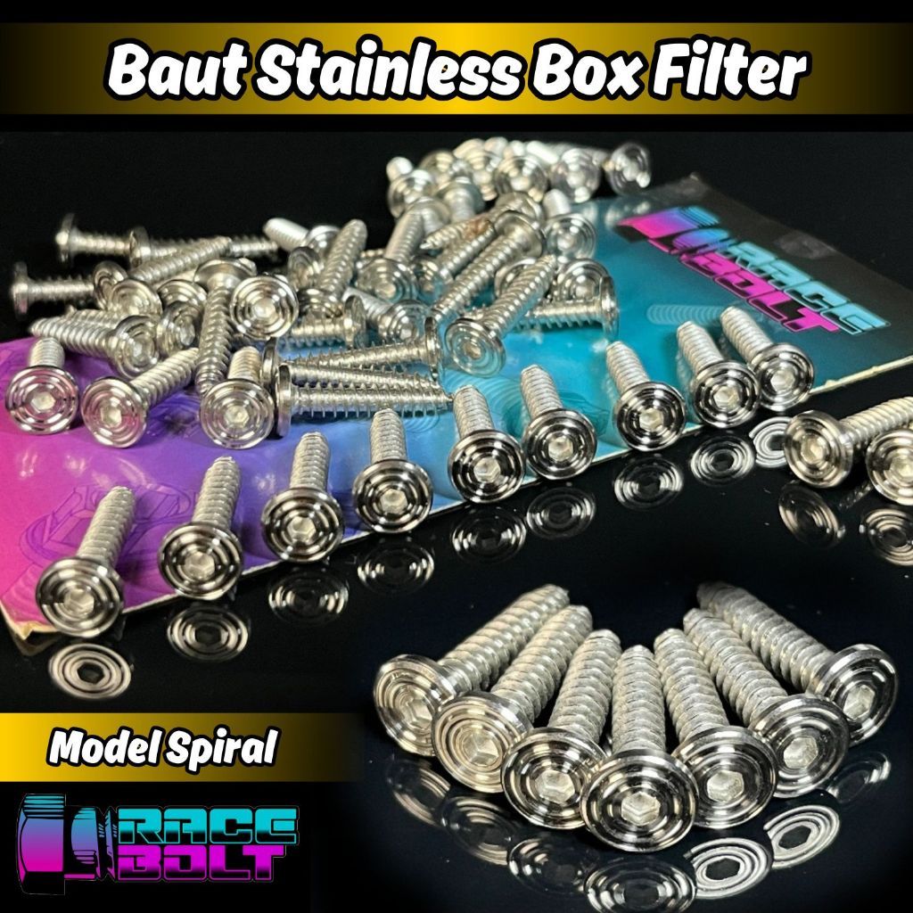 Baut Box Filter Matic Sekrup Skrup Stainless S1