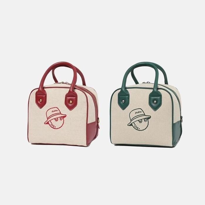 Tas Tote Bag Wanita Canvas Golf Hand Bag - Tas Duffel Material Canvas Premium Quality
