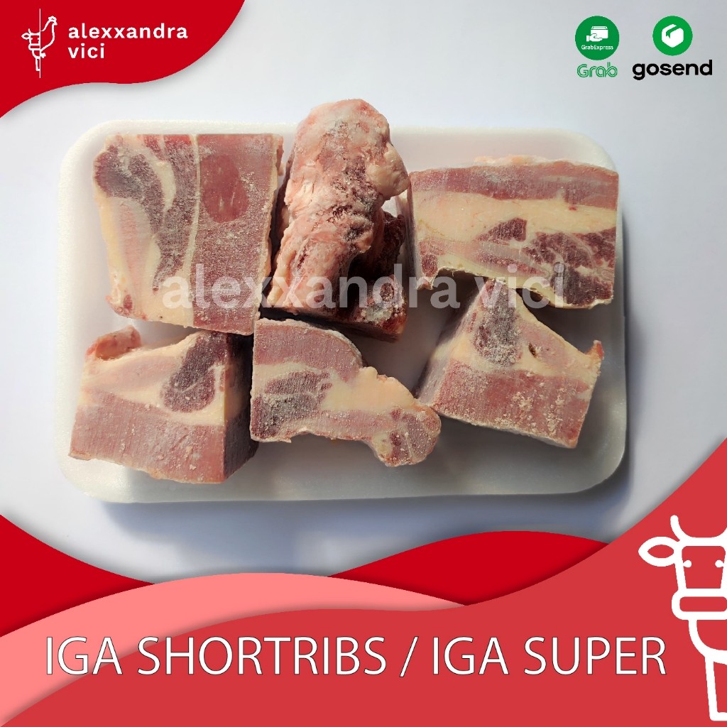 Daging Iga Sapi Short Ribs / Beef Short Ribs 1 Kg-an