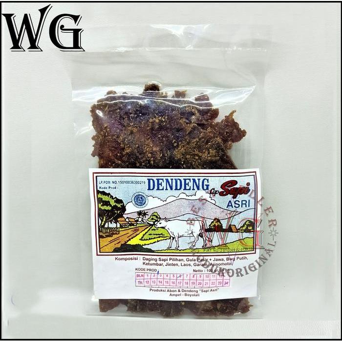 Dendeng Sapi Manis Cap Sapi Asri 100 Gram