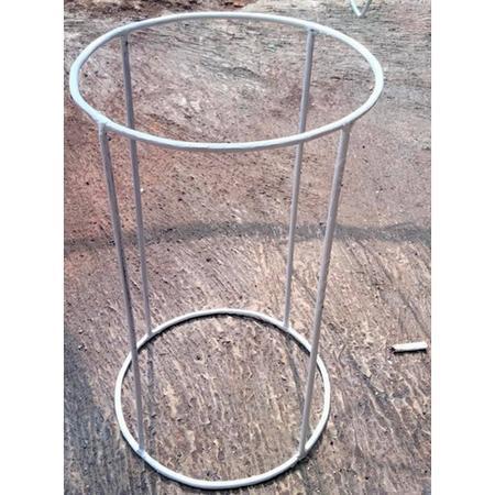Standing pot rak bunga Minimalis/Alas Rak Pot Bunga Murah - Putih - Putih