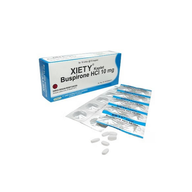 XIETY 10 MG 1 STRIP @ 10 KAPLET