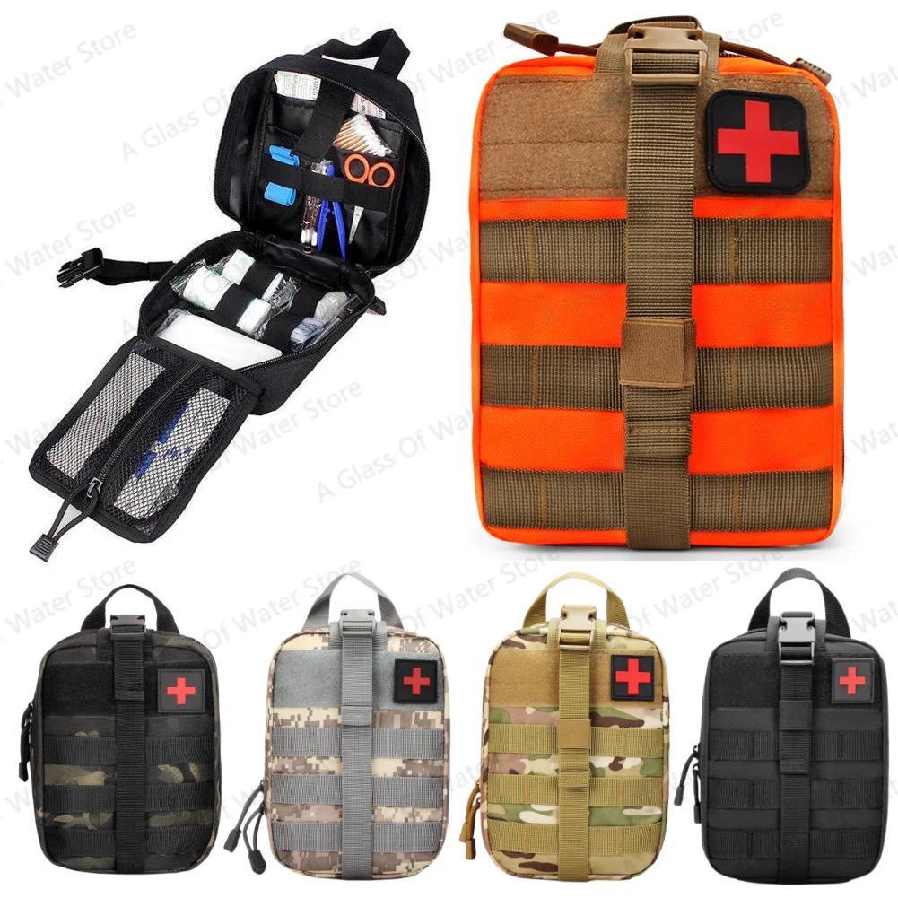 Life bag, outdoor first aid kit, large-sized SOS bag, hunting first aid kit, tool kit, Molle EMT fir