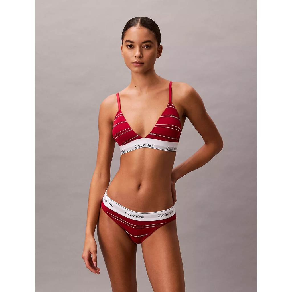 Calvin Klein Underwear - Lightly Lined Triangle Bralette - Icon Cotton Modal