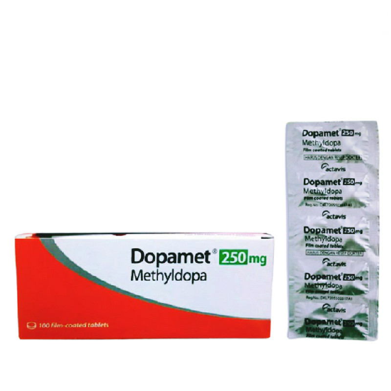 DOPAMET 250MG 1 STRIP 10 TABLET