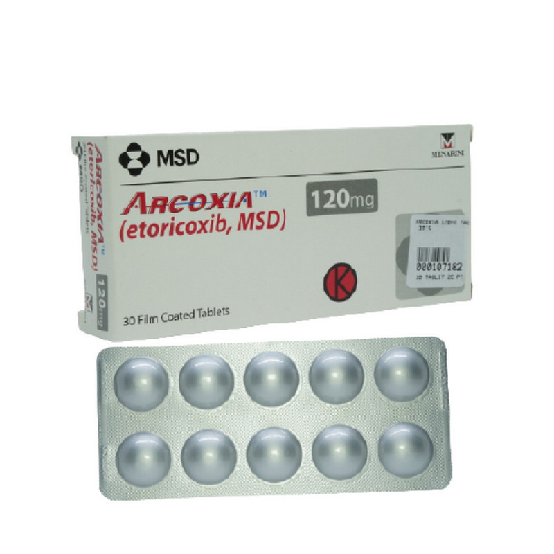 ARCOXIA 120 MG 1 BLISTER 10 TABLET