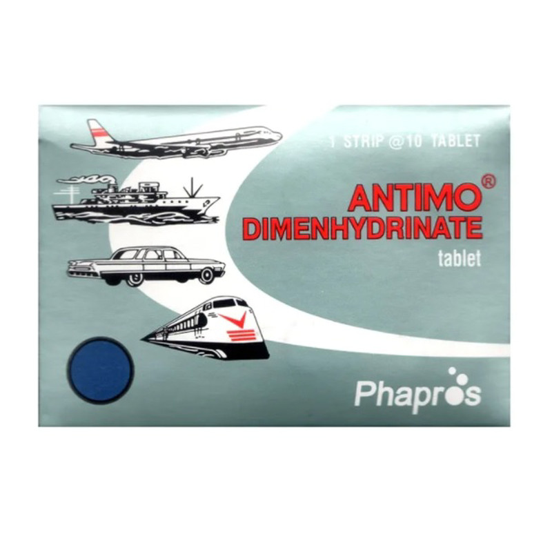 ANTIMO 50 MG 1 CATCH COVER @ 1 STRIP @ 10 TABLET