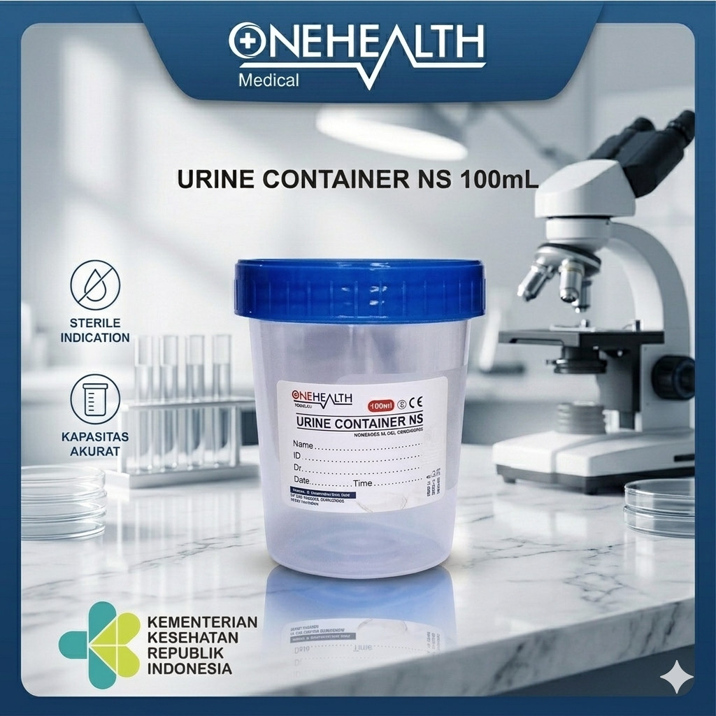 Specimen Container 100ml Onehealth / Urine Container Non Steril 100ml