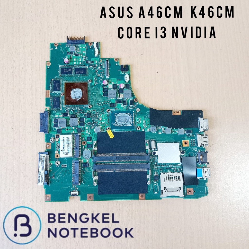 Motherboard Asus A46cm K46CM K46CA rev 2.0 Processor SR0N9 Core i3 VGA Nvidia