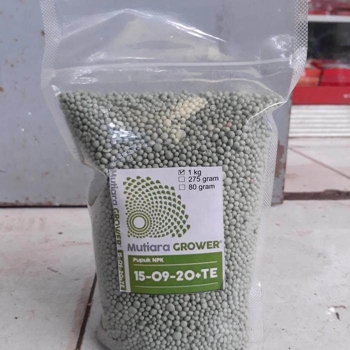 Pupuk NPK buah bunga, npk hijau, 1 kg - Kemasan Pabrik
