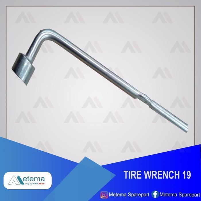 Kunci roda mobil 19 mm. metema Original Brio / Ertiga / Jazz / Mobilio