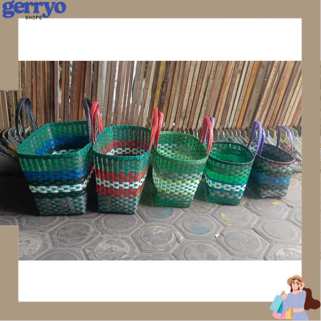GRY TAS ANYAMAN PLASTIK KACA PREMIUM / TAS ANYAM PLASTIK TEBAL SUPER JUMBO 5 VARIAN UKURAN / TAS PAS