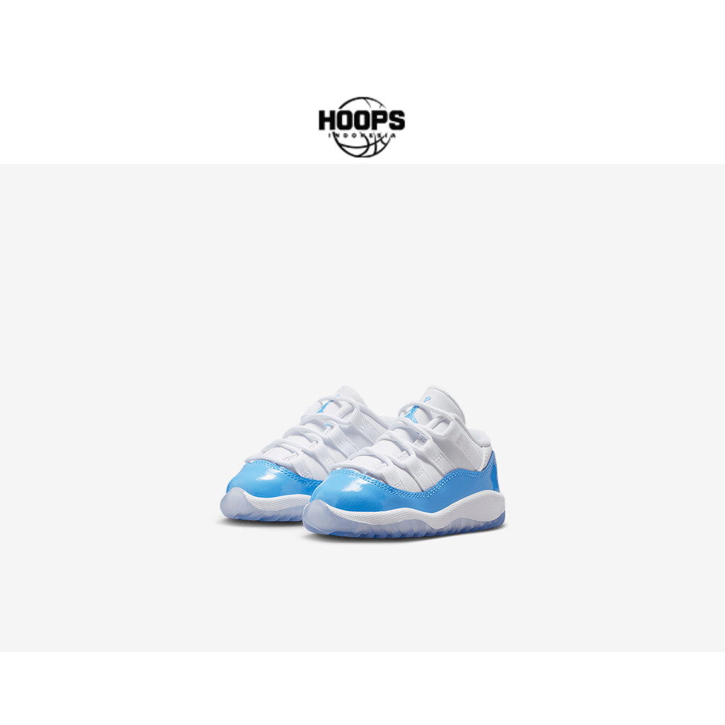 Sepatu Basket Anak Nike Air Jordan 11 Retro Low Toddler "University Blue" FV5120-100
