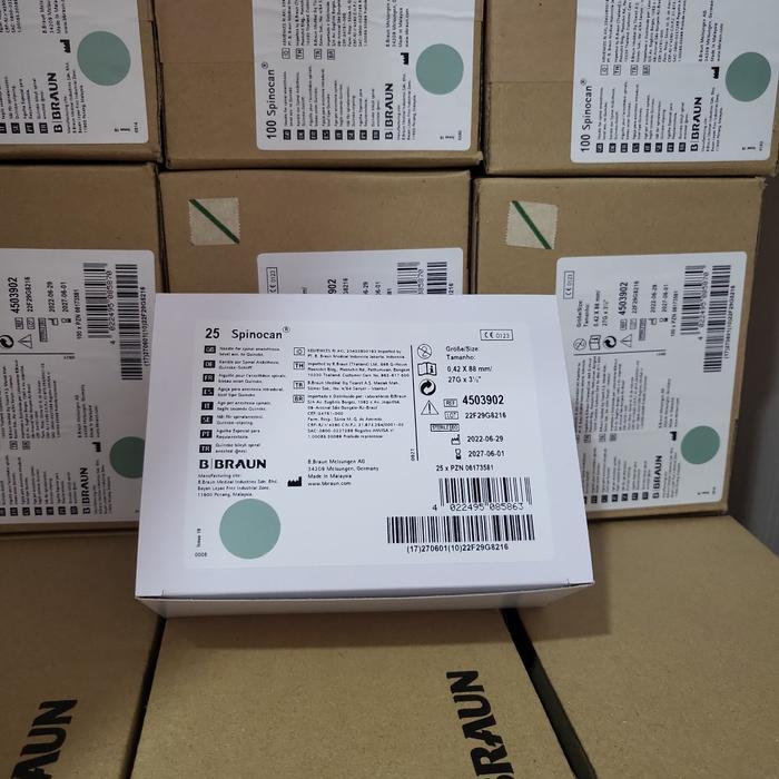 Spinocan 27 BBRAUN / Spinocan 27G BBRAUN / Spinal Needle 27