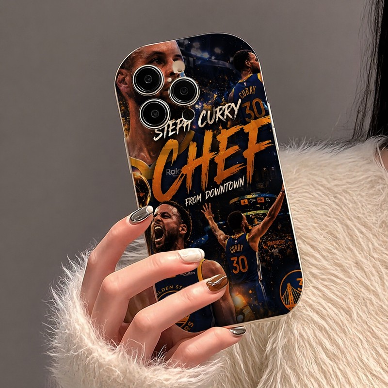 Casing iPhone Redmi Steph Curry Chef From Downtown Untuk iPhone 16 15 14 13 12 11 Mini Pro E MAX Unt
